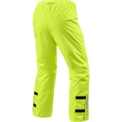 Rev It Acid 3 H2O Motorcycle Rain Trousers -Biker Style Shop lrgscale26929 Rev It Acid 3 H2O Motorcycle Rain Trousers Neon Yellow 1600 2