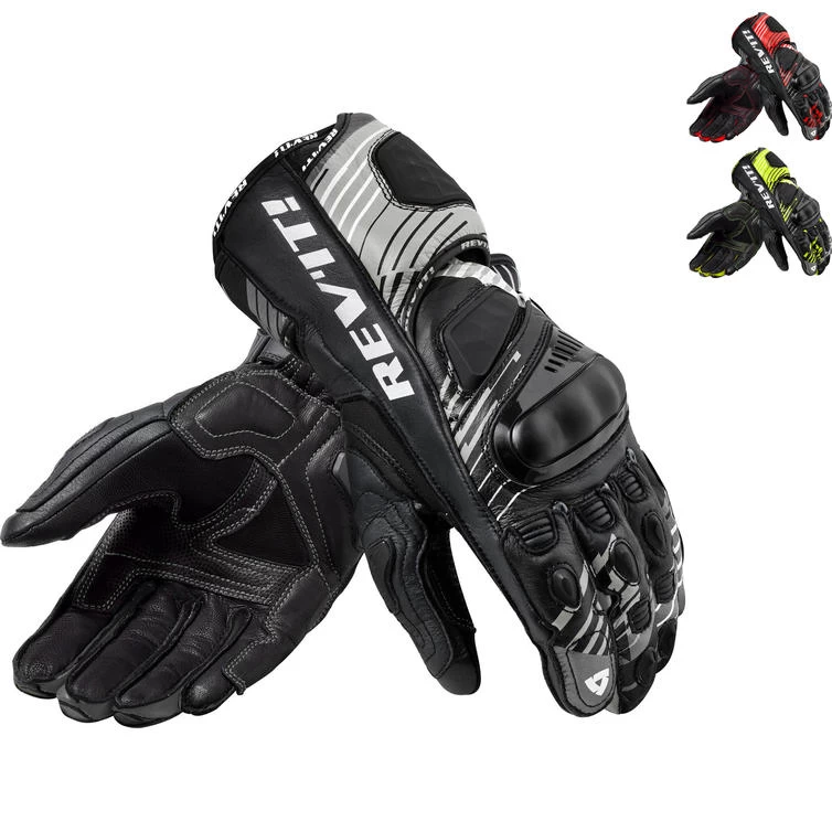 Rev It Apex Leather Motorcycle Gloves 2 Rev It Apex Leather Motorcycle Gloves - Image 2