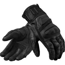 Rev It Cayenne 2 Leather Motorcycle Gloves -Biker Style Shop lrgscale27012 Rev It Cayenne 2 Leather Motorcycle Gloves Black Black 1600 1