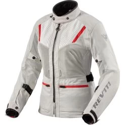 Rev It Rev It Levante 2 H2O Ladies Motorcycle Jacket -Biker Style Shop lrgscale27017 Rev It Leavante 2 H2O Ladies Motorcycle Jacket Silver 1600 1 1