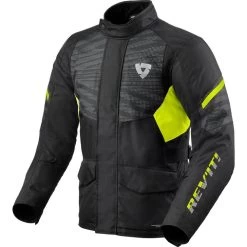 Rev It Duke H2O Motorcycle Jacket 12 Rev It Duke H2O Motorcycle Jacket -Biker Style Shop lrgscale27018 Rev It Duke H2O Motorcycle Jacket Black Neon Yellow 1600 1