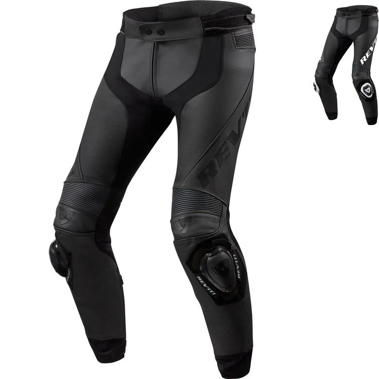 Rev It Apex Leather Motorcycle Trousers 2 Rev It Apex Leather Motorcycle Trousers - Image 2
