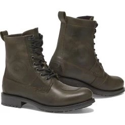 Rev It Portland Leather Motorcycle Shoes 15 Rev It Portland Leather Motorcycle Shoes -Biker Style Shop lrgscale27038 Rev It Portland Leather Motorcycle Shoes Olive Green Black 1600 1