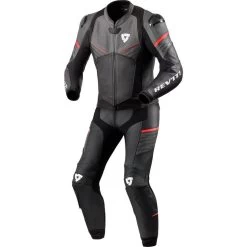 Rev It Beta Combi Two Piece Leather Motorcycle Suit 10 Rev It Beta Combi Two Piece Leather Motorcycle Suit -Biker Style Shop lrgscale27042 Rev It Beta Combi Two Piece Leather Motorcycle Suit Anthracite Neon Red 1600 1