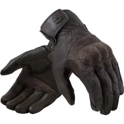 Rev It Tracker Leather Motorcycle Gloves -Biker Style Shop lrgscale27045 Rev It Tracker Leather Motorcycle Gloves Brown 1600 1