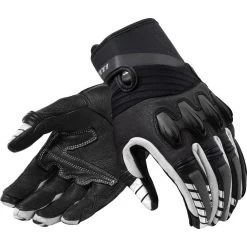 Rev It Energy Leather Motorcycle Gloves 13 Rev It Energy Leather Motorcycle Gloves -Biker Style Shop lrgscale27051 Rev It Energy Leather Motorcycle Gloves Black White 1600 1
