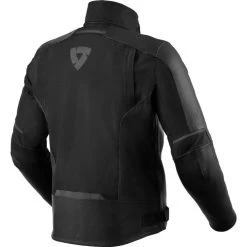 Rev It Valve H2O Motorcycle Jacket -Biker Style Shop lrgscale27055 Rev It Valve H2O Leather Motorcycle Jacket Black 1600 2