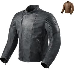 Rev It Surgent Leather Motorcycle Jacket