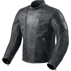 Rev It Surgent Leather Motorcycle Jacket -Biker Style Shop lrgscale27061 Rev It Surgent Leather Motorcycle Jacket Black 1600 1