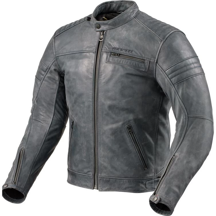 Rev It Restless Leather Motorcycle Jacket 4 Rev It Restless Leather Motorcycle Jacket - Image 4