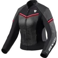 Rev It Rev It Median Ladies Leather Motorcycle Jacket 11 Rev It Rev It Median Ladies Leather Motorcycle Jacket -Biker Style Shop lrgscale27064 Rev It Median Ladies Leather Motorcycle Jacket Black Pink 1600 1