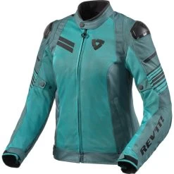 Rev It Apex Air H2O Ladies Motorcycle Jacket -Biker Style Shop lrgscale27068 Rev It Apex Air H2O Ladies Motorcycle Jacket Dark Green Light Green 1600 1