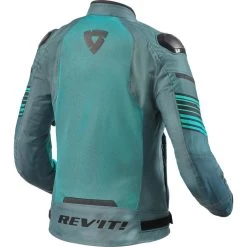 Rev It Apex Air H2O Ladies Motorcycle Jacket -Biker Style Shop lrgscale27068 Rev It Apex Air H2O Ladies Motorcycle Jacket Dark Green Light Green 1600 2