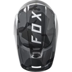 Fox Racing 2022 Youth V1 BNKR Motocross Helmet -Biker Style Shop lrgscale27112 Fox Racing 2022 Youth V1 BNKR Motocross Helmet Black Camo 1600 4
