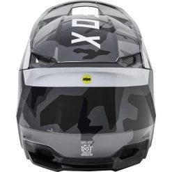 Fox Racing 2022 Youth V1 BNKR Motocross Helmet -Biker Style Shop lrgscale27112 Fox Racing 2022 Youth V1 BNKR Motocross Helmet Black Camo 1600 5