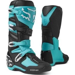 Fox Racing 2023 Comp Motocross Boots -Biker Style Shop lrgscale27312 Fox Racing 2023 Comp Motocross Boots Teal 1600 1