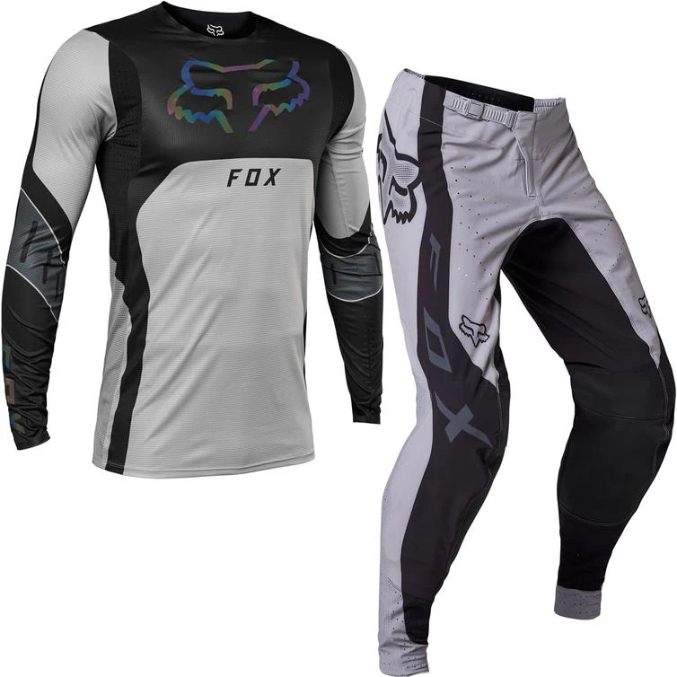 Fox Racing 2023 Flexair Ryaktr Motocross Jersey & Pants Black Grey Kit 2 Fox Racing 2023 Flexair Ryaktr Motocross Jersey & Pants Black Grey Kit - Image 2
