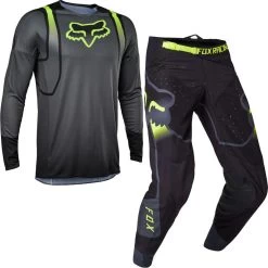 Fox Racing 2023 360 Vizen Motocross Jersey & Pants Black Kit