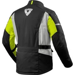 Rev It Horizon 3 H2O Motorcycle Jacket -Biker Style Shop lrgscale27368 Rev It Horizon 3 H2O Motorcycle Jacket Black Neon Yellow 1600 2
