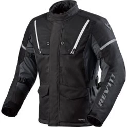 Rev It Horizon 3 H2O Motorcycle Jacket -Biker Style Shop lrgscale27368 Rev It Horizon 3 H2O Motorcycle Jacket Black White 1600 1