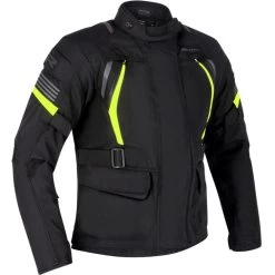 Richa Phantom 3 Ladies Motorcycle Jacket -Biker Style Shop lrgscale28044 Richa Phantom 3 Ladies Motorcycle Jacket Black Yellow 1000 1