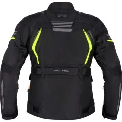 Richa Phantom 3 Ladies Motorcycle Jacket -Biker Style Shop lrgscale28044 Richa Phantom 3 Ladies Motorcycle Jacket Black Yellow 1000 3
