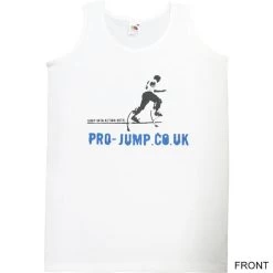 Official Pro-Jump Vest Top 7 Official Pro-Jump Vest Top -Biker Style Shop lrgscale2814 Pro Jump Shirt Vest White 2