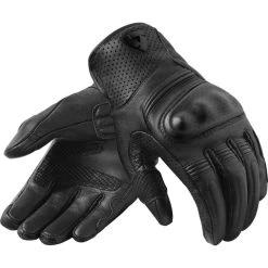 Rev It Monster 3 Leather Motorcycle Gloves -Biker Style Shop lrgscale28234 Rev It Monster 3 Leather Motorcycle Gloves Black 1600 1