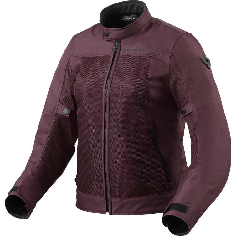 Rev It Rev It Eclipse 2 Ladies Motorcycle Jacket & Trousers Aubergine Black Kit 4 Rev It Rev It Eclipse 2 Ladies Motorcycle Jacket & Trousers Aubergine Black Kit - Image 4