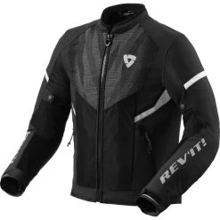 Rev It Hyperspeed 2 GT Air Motorcycle Jacket -Biker Style Shop lrgscale28238 Rev It Hyperspeed 2 GT Air Motorcycle Jacket Black White 1600 1