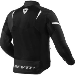 Rev It Hyperspeed 2 GT Air Motorcycle Jacket -Biker Style Shop lrgscale28238 Rev It Hyperspeed 2 GT Air Motorcycle Jacket Black White 1600 2