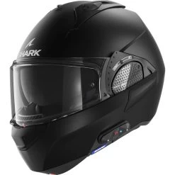 Shark Evo-GT N-COM B802SK Flip Front Motorcycle Helmet & Visor -Biker Style Shop lrgscale28258 Shark Evo GT N COM B802SK Flip Front Motorcycle Helmet Matt Black 1600 2