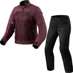 Rev It Rev It Eclipse 2 Ladies Motorcycle Jacket & Trousers Aubergine Black Kit 9 Rev It Rev It Eclipse 2 Ladies Motorcycle Jacket & Trousers Aubergine Black Kit -Biker Style Shop lrgscale28273 Rev It Eclipse 2 Ladies Motorcycle Jacket Trousers Aubergine Black Bundle 1600 1