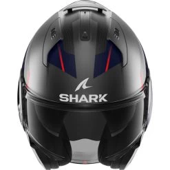 Shark Evo-ES Kryd Matt Anthracite Blue Red Flip Front Motorcycle Helmet & Visor 16 Shark Evo-ES Kryd Matt Anthracite Blue Red Flip Front Motorcycle Helmet & Visor -Biker Style Shop lrgscale28281 Shark Evo ES Kryd Flip Front Motorcycle Helmet Matt Anthracite Blue Red 1600 3