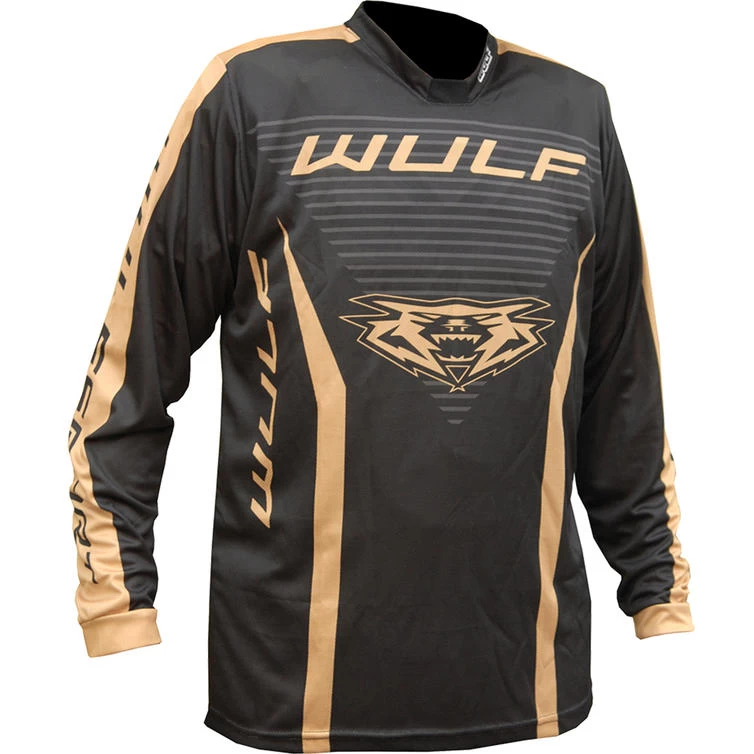 Wulfsport 2023 Linear Motocross Jersey & Pants Gold Kit 4 Wulfsport 2023 Linear Motocross Jersey & Pants Gold Kit - Image 4
