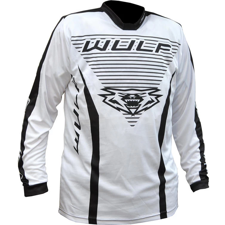 Wulfsport 2023 Linear Motocross Jersey & Pants White Kit 4 Wulfsport 2023 Linear Motocross Jersey & Pants White Kit - Image 4