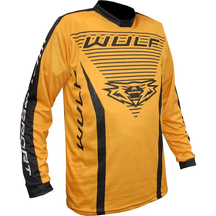Wulfsport 2023 Linear Motocross Jersey & Pants Yellow Kit 4 Wulfsport 2023 Linear Motocross Jersey & Pants Yellow Kit - Image 4