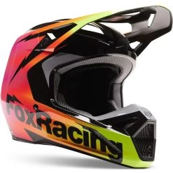 Fox Racing 2023 Youth V1 Statk Motocross Helmet -Biker Style Shop lrgscale28360 Fox Racing 2023 Youth V1 Statk Motocross Helmet Multicoloured 1498 1