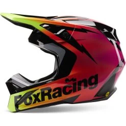 Fox Racing 2023 Youth V1 Statk Motocross Helmet -Biker Style Shop lrgscale28360 Fox Racing 2023 Youth V1 Statk Motocross Helmet Multicoloured 1498 3