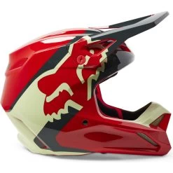 Fox Racing 2023 V1 Xpozr Motocross Helmet -Biker Style Shop lrgscale28376 Fox Racing 2023 V1 Xpozr Motocross Helmet Flo Red 1428 2