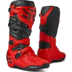 Fox Racing 2023 Comp Flo Red Motocross Boots