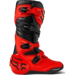 Fox Racing 2023 Comp Flo Red Motocross Boots -Biker Style Shop lrgscale28412 Fox Racing 2023 Comp Motocross Boots Flo Red 1600 2