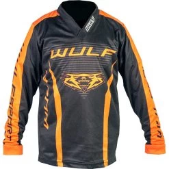 Wulfsport 2023 Kids Linear Motocross Jersey & Pants Orange Kit -Biker Style Shop lrgscale28434 Wulfsport 2023 Kids Linear Motocross Jersey Orange 1000 1 1