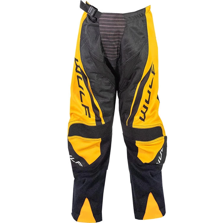 Wulfsport 2023 Kids Linear Motocross Jersey & Pants Yellow Kit 5 Wulfsport 2023 Kids Linear Motocross Jersey & Pants Yellow Kit - Image 5