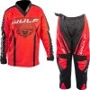 Wulfsport 2023 Kids Linear Motocross Jersey & Pants Red Kit