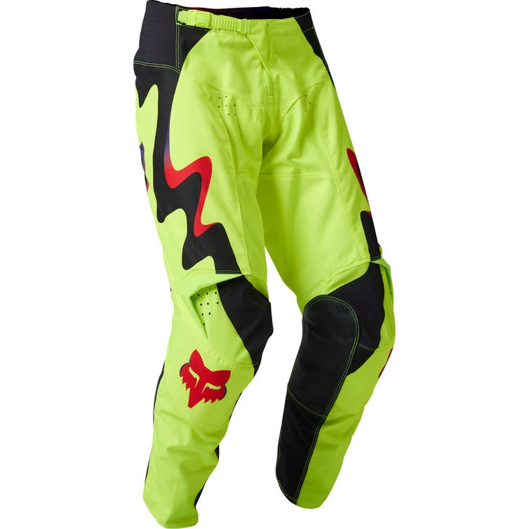 Fox Racing 2023 180 Kozmik Motocross Jersey & Pants Flo Yellow Kit 5 Fox Racing 2023 180 Kozmik Motocross Jersey & Pants Flo Yellow Kit - Image 5
