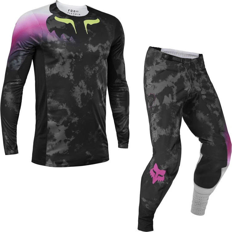 Fox Racing 2023 Flexair Detonate Motocross Jersey & Pants Black Kit 2 Fox Racing 2023 Flexair Detonate Motocross Jersey & Pants Black Kit - Image 2