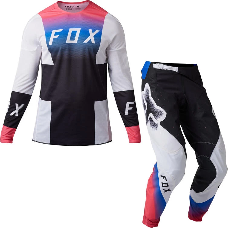 Fox Racing 2023 360 Horyzn Motocross Jersey & Pants Black White Kit 2 Fox Racing 2023 360 Horyzn Motocross Jersey & Pants Black White Kit - Image 2