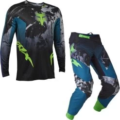 Fox Racing 2023 360 Dkay Motocross Jersey & Pants Maui Blue Kit -Biker Style Shop lrgscale28469 Fox Racing 2023 360 Dkay Motocross Jersey Pants Kit Maui Blue 1600 1
