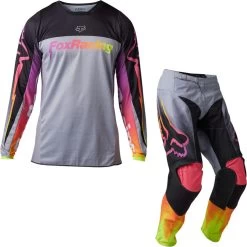 Fox Racing 2023 180 Statk Motocross Jersey & Pants Steel Grey Kit -Biker Style Shop lrgscale28474 Fox Racing 2023 180 Statk Motocross Jersey Pants Kit Steel Grey 1600 1
